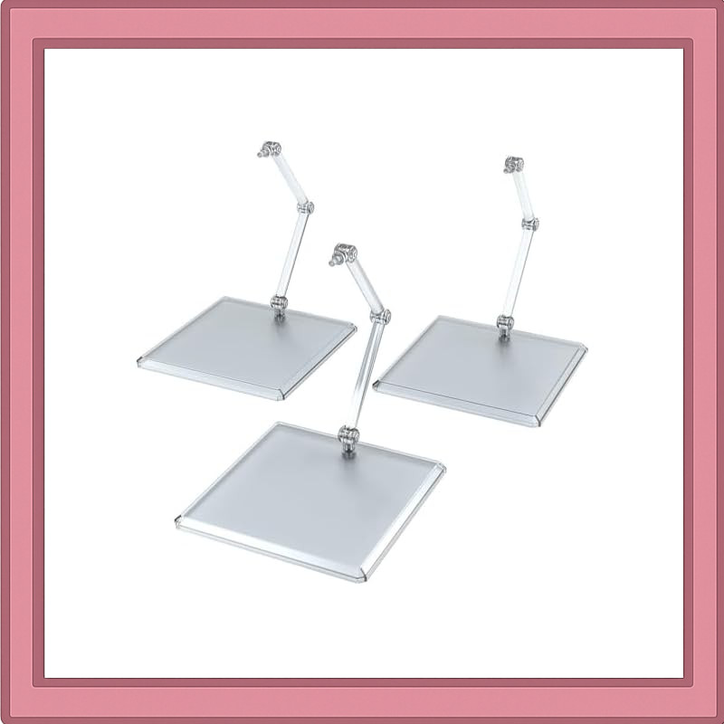 Good Smile Company THE Simple Stand Set of 3 Clear ABS Display Bases ...
