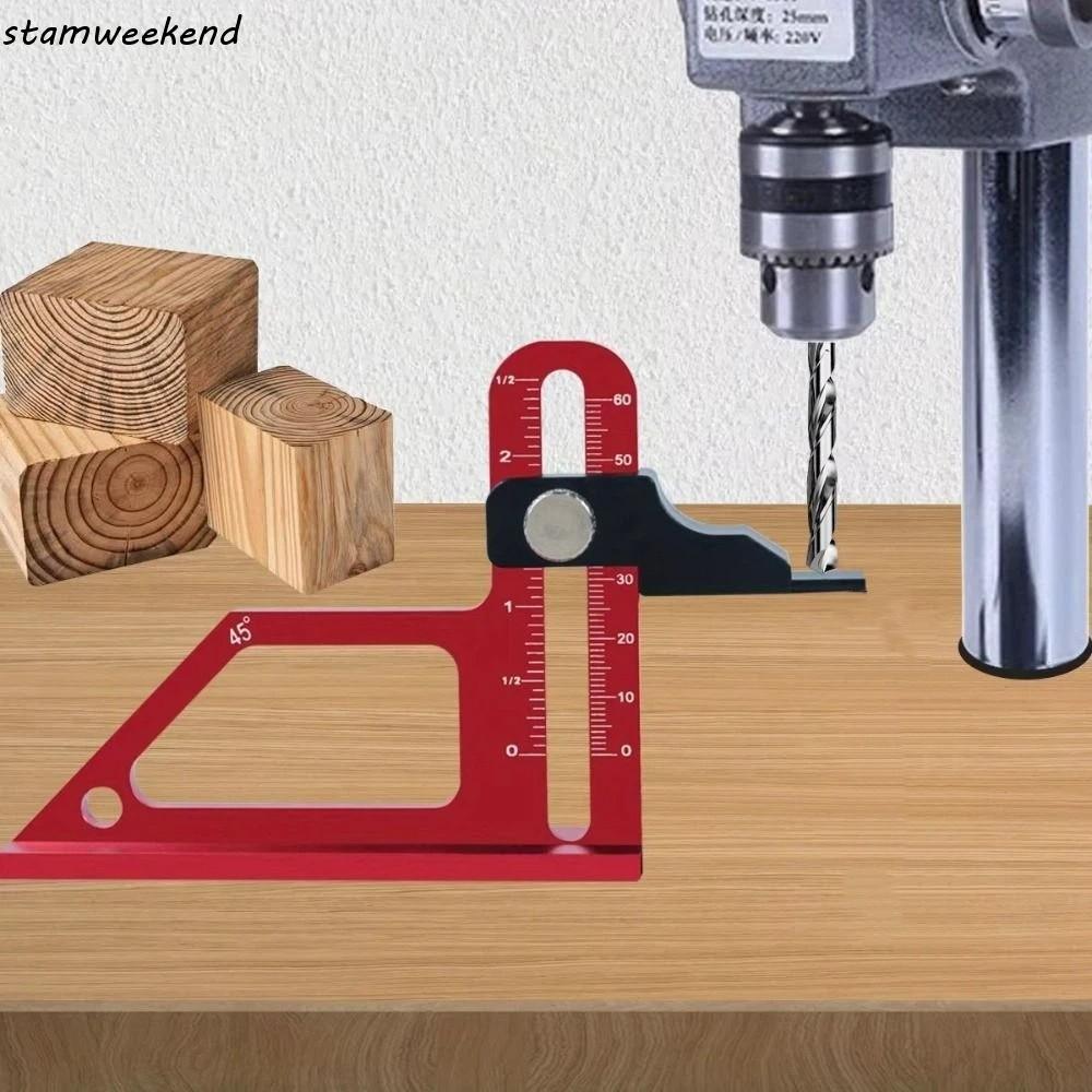 STAMWEEKEND Adjustable Table Depth Gauge, Height Lock Aluminum Alloy ...