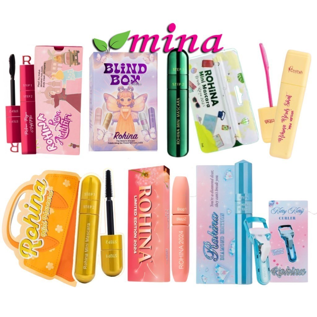 ROHINA #M Diamond Edition Blind Box 2025 2024 Mini Hijau Raya ...