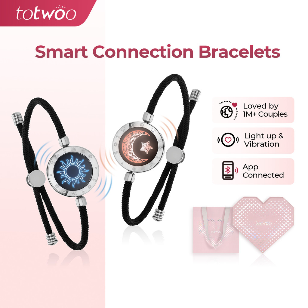 precision clitoris vibrator Long Distance Couple Bracelets Touch Vibration Bracelets Long Distance  Relationship Temu main image 0