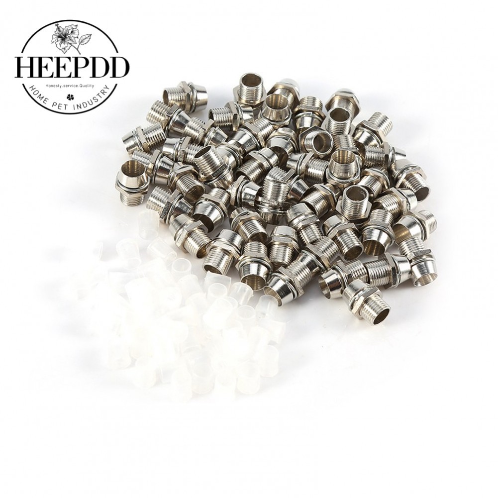 HEEPDD 50Pcs LED Lamp Holder Panel Display Accessory 5mm Thread Socket ...