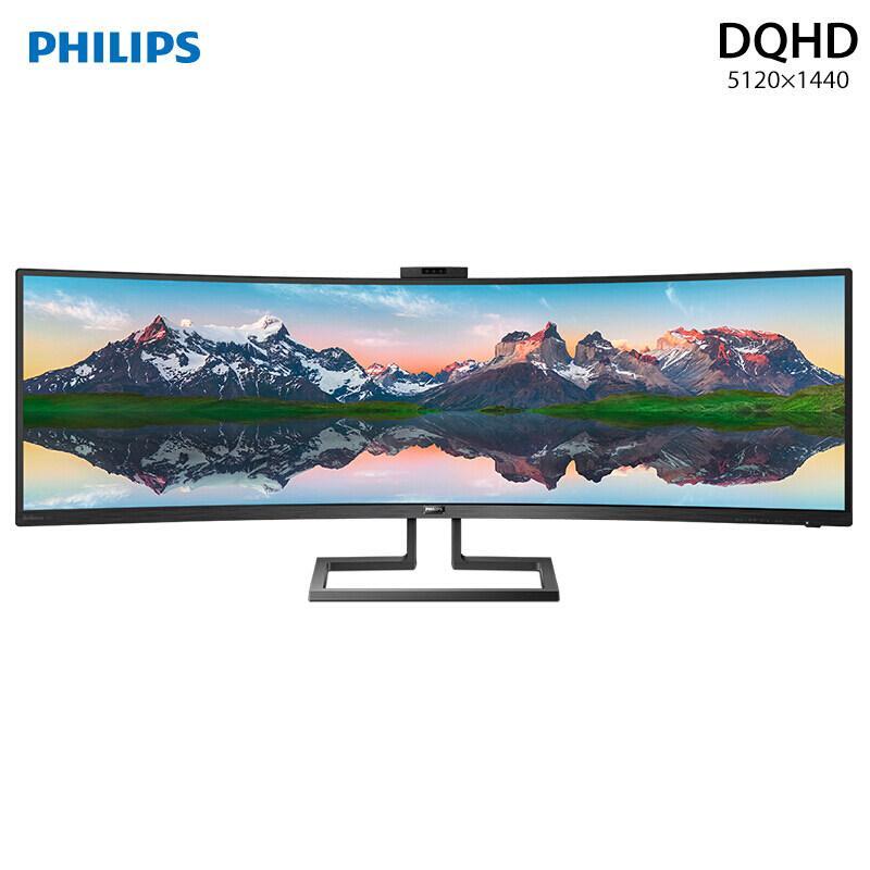 Philips 5K Curved Display 49 Inch 499P9H1 Ultra Wide Band Fish Screen ...