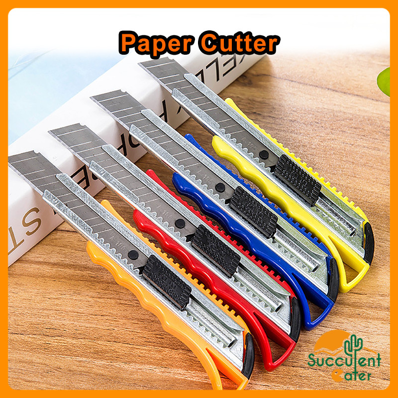 Paper Cutter Blade Knife Pemotong Kertas Wallpaper Office School ...