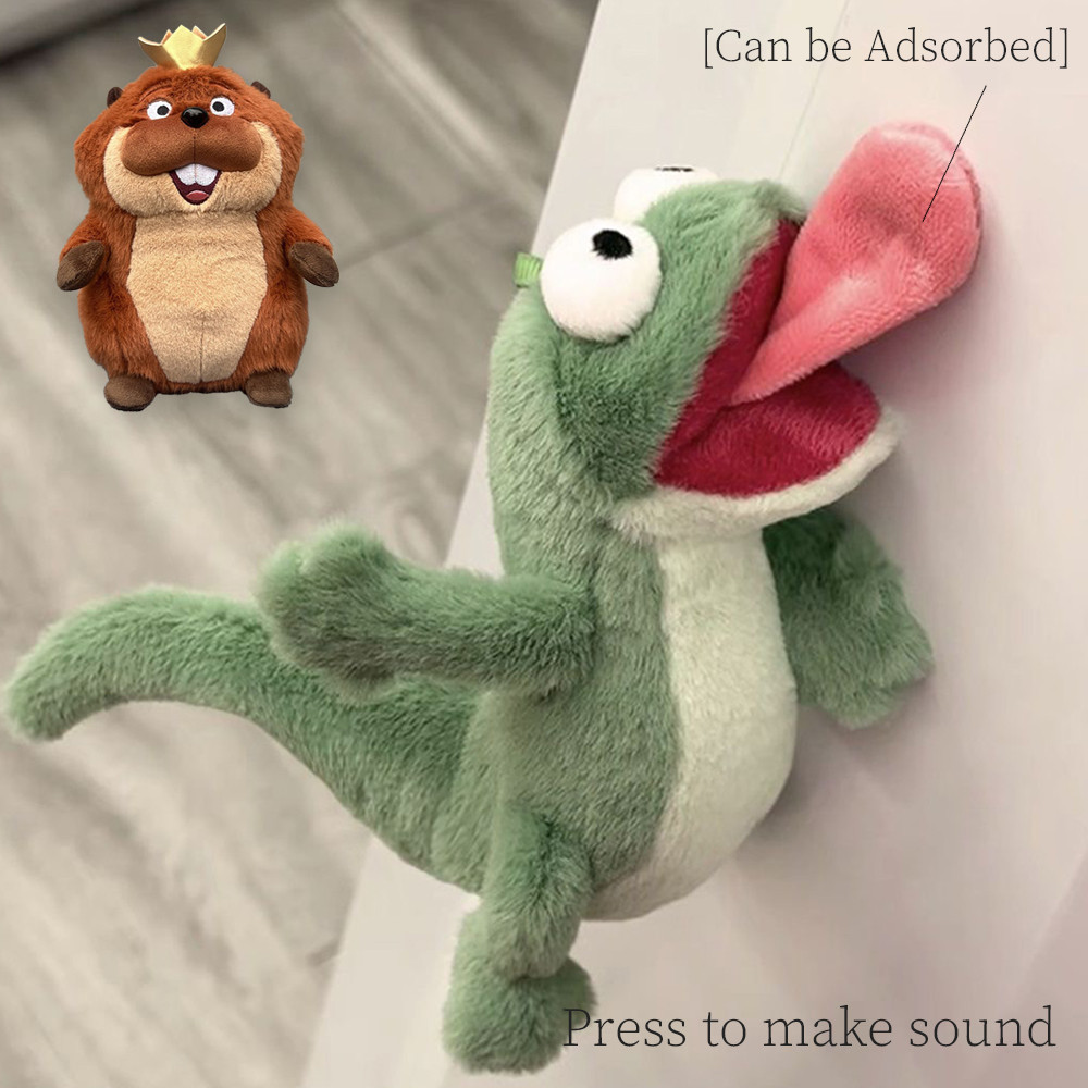 Creative Hoppers Tom Lizard with Sound Playful Plush Toy Cartoon King ...