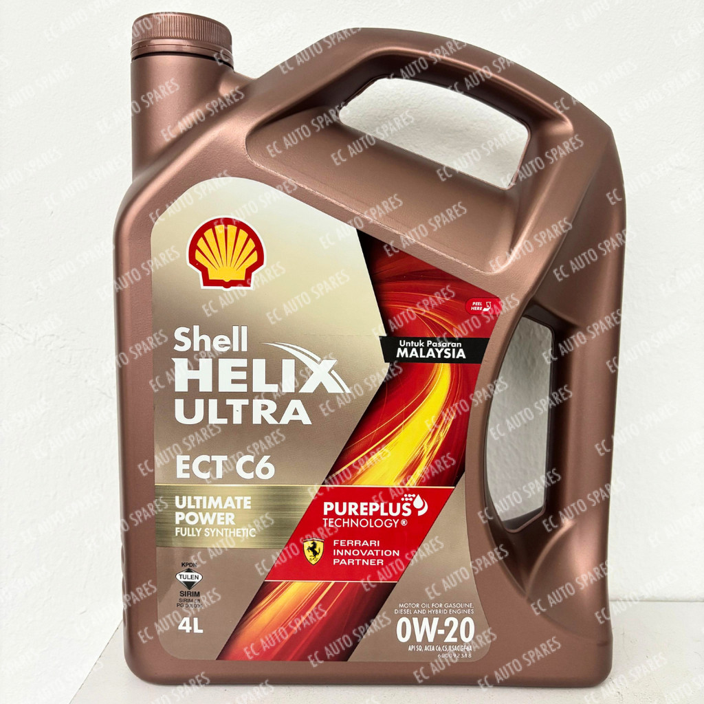 Untuk Pasaran Malaysia) SHELL HELIX ULTRA ECT 0W20 SQ C6 Fully