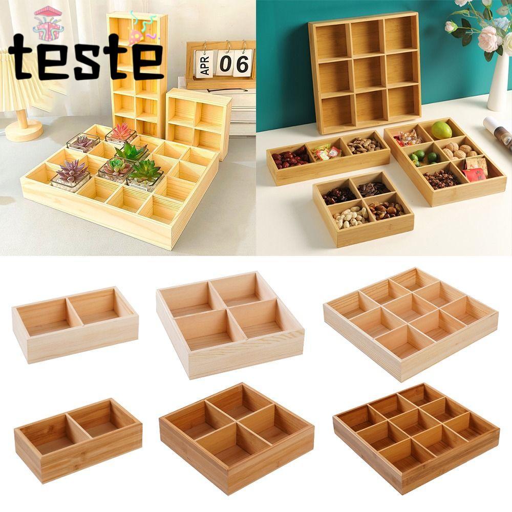 Succulent Flowerpot Tray, Multifunctional Multi-grids Storage Box ...
