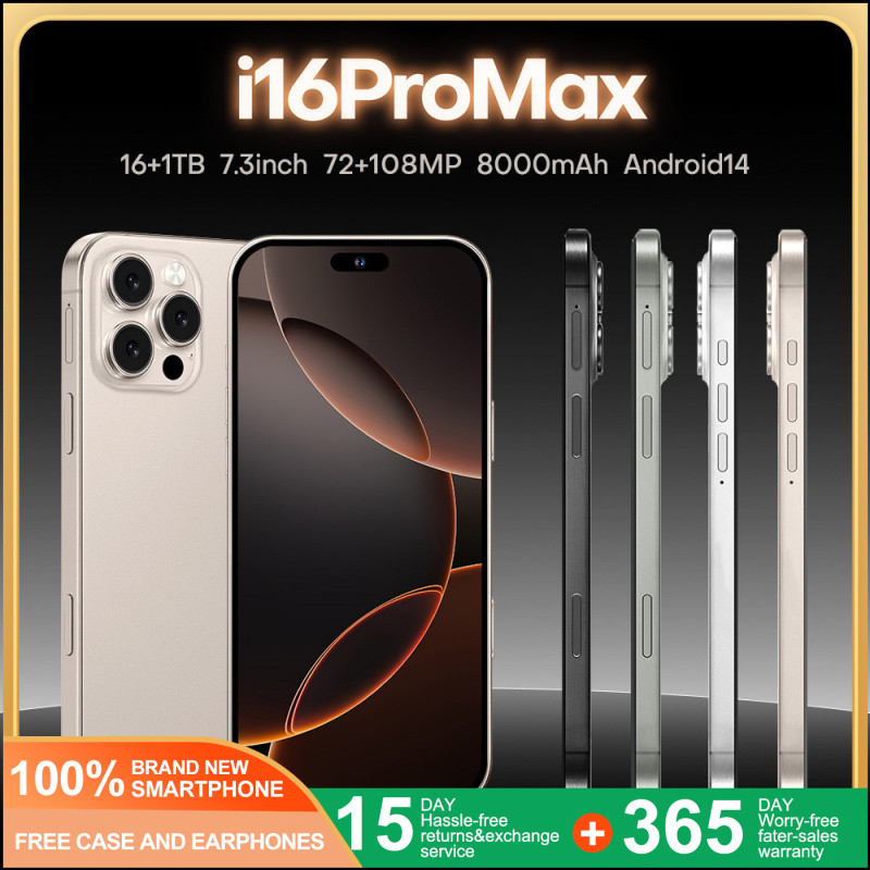 【Super Economical Special Offer】 Performance Flagship Smartphone i16 ...