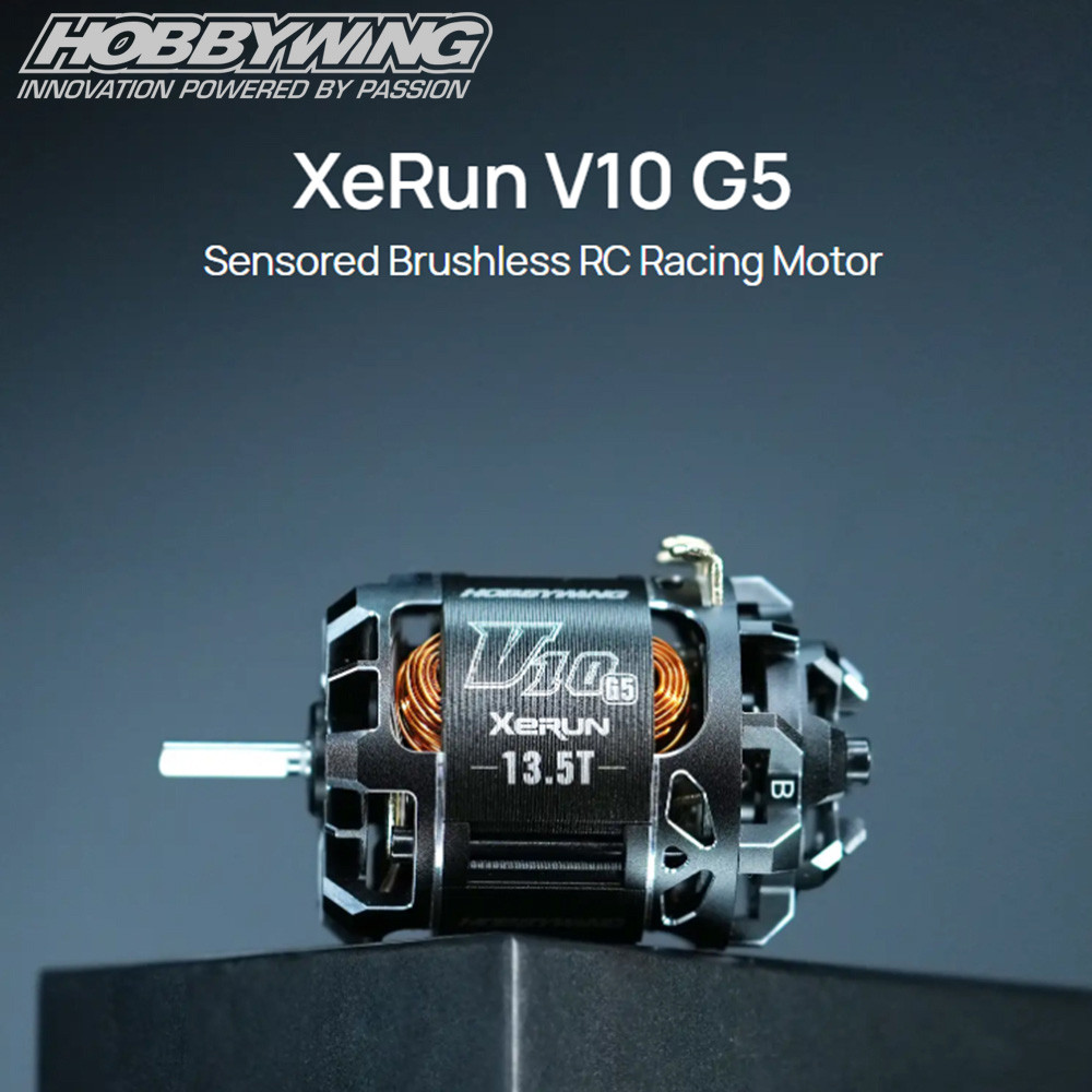 HOBBYWING XERUN V10 G5 13.5T Sensored Brushless Motors for 1/10 RC ...