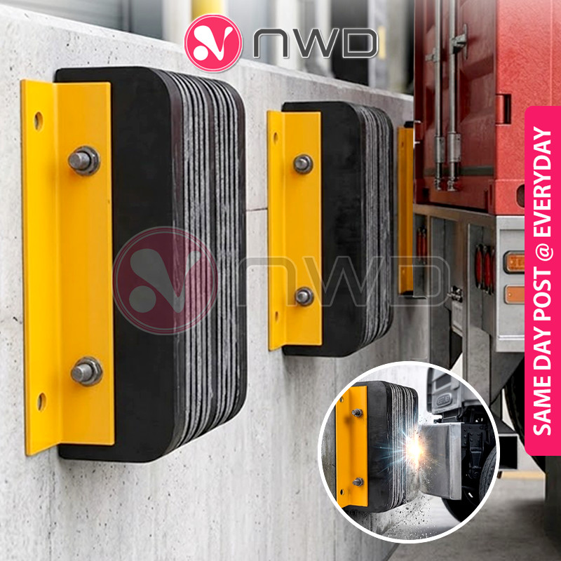 𝗙𝗢𝗥𝗖𝗘 𝗕𝗟𝗢𝗖𝗞 》 Loading Dock Laminated Rubber Bumper Heavy Duty Car Truck ...