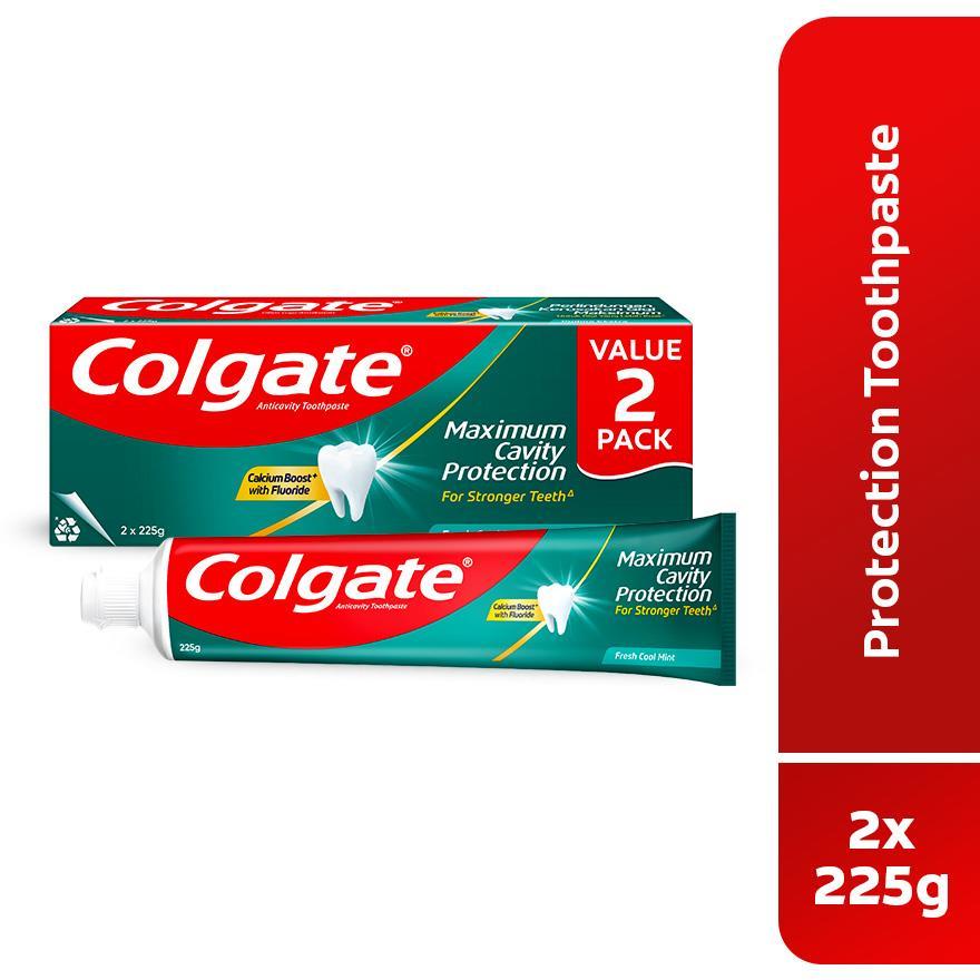 Colgate Maximum Cavity Protection Fresh Cool Mint Toothpaste Valuepack ...