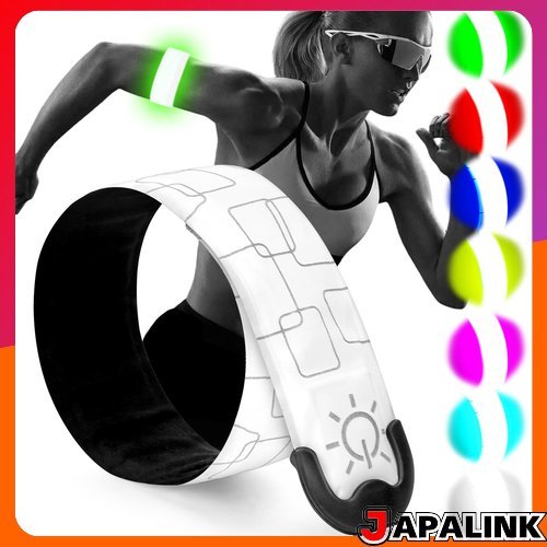 7-Color Changing LED Running Light, 3 Modes, Type-C Rechargeable, IPX5 ...