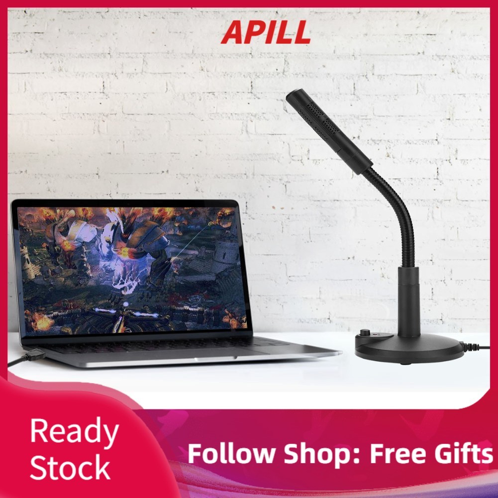 [READY STOCK] Mini USB Microphone Mic Computer Microphones PC Laptop ...