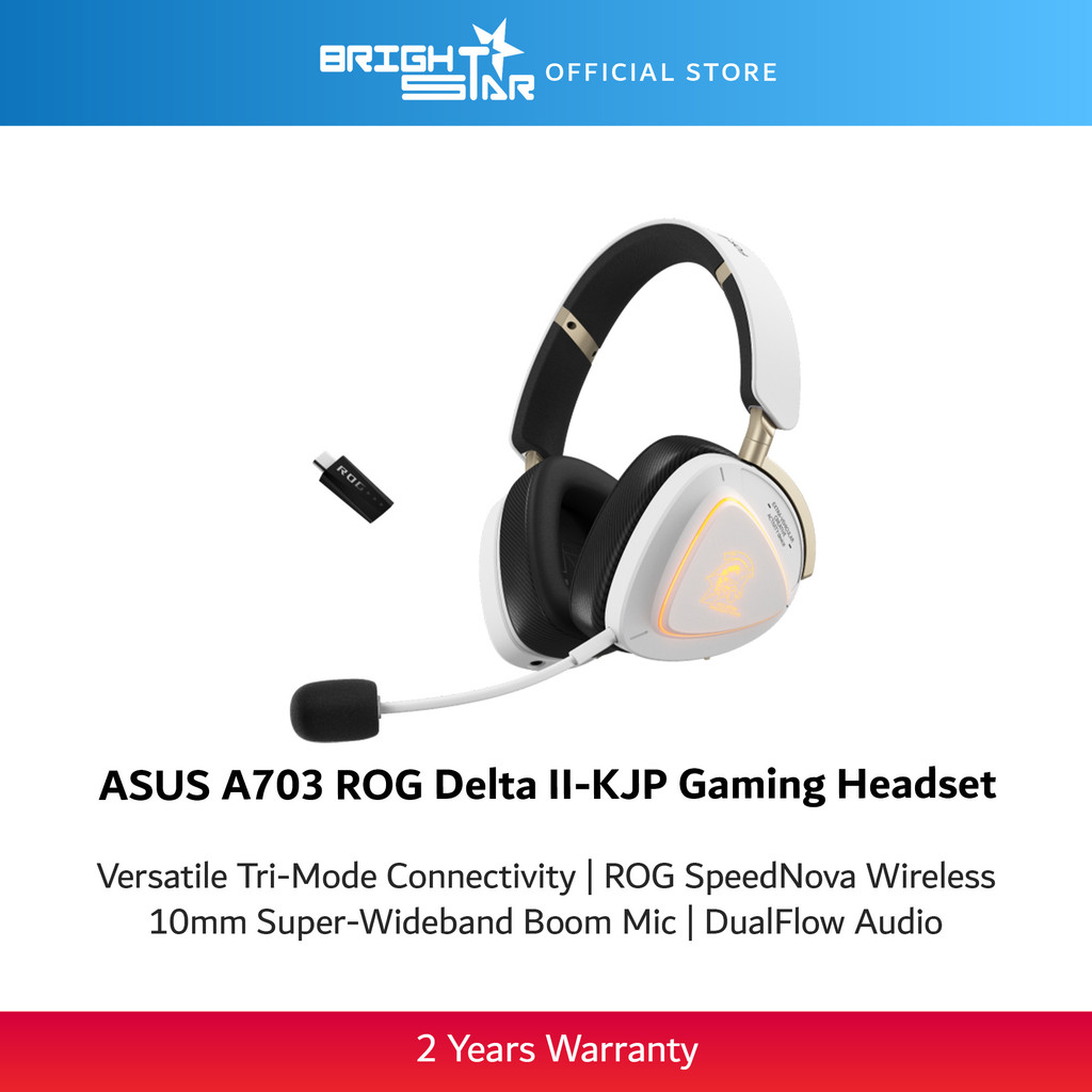 ASUS A703 ROG Delta II-KJP Gaming Headset | Shopee Malaysia