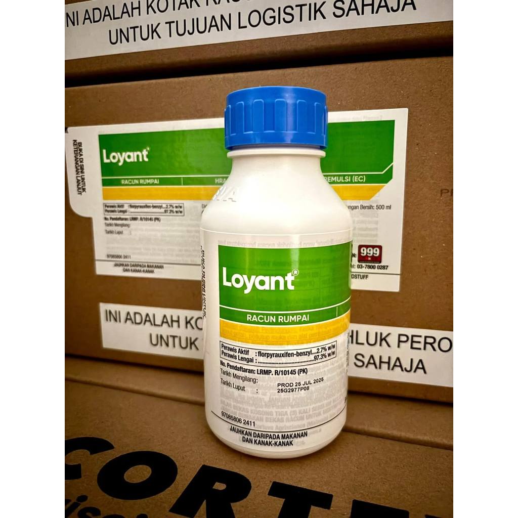 [ORIGINAL] 500ml LOYANT DOW RACUN RUMPAI PADI PASCA CAMBAH (SAMBAU ...