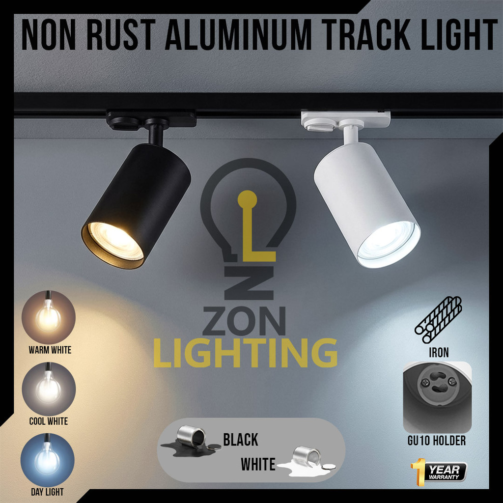 LED Track Light GU10 Spotlight Bulb Ceiling Lighting Spot Tracklight ...