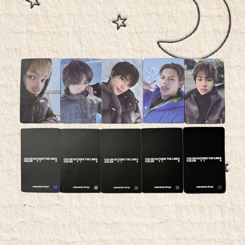 Korean Entertainment Boys Group Cortis Debut Photocard WVS Lucky Card 2 ...