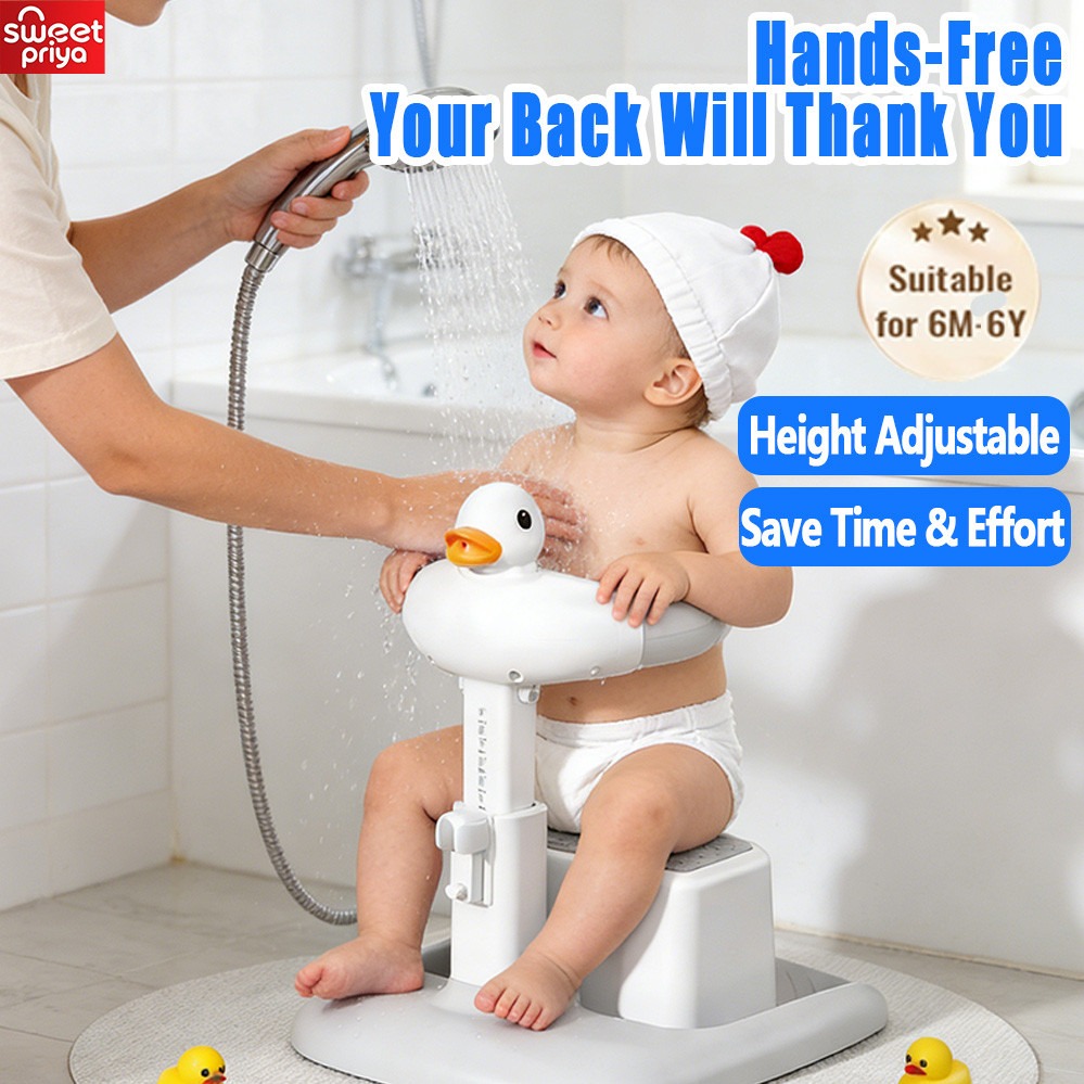 Toddler Standing Bath Auxiliary Rack Anti-Slip Baby Shower Support for ...
