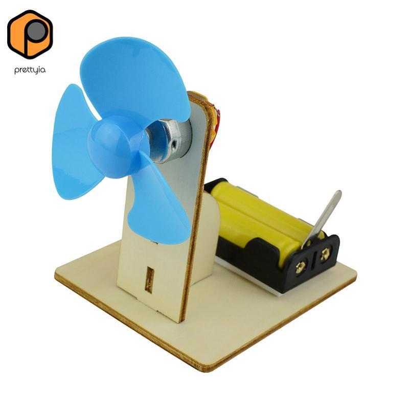 [prettyia] DIY Fan Motor Model Science Kit School Projects Hands on ...
