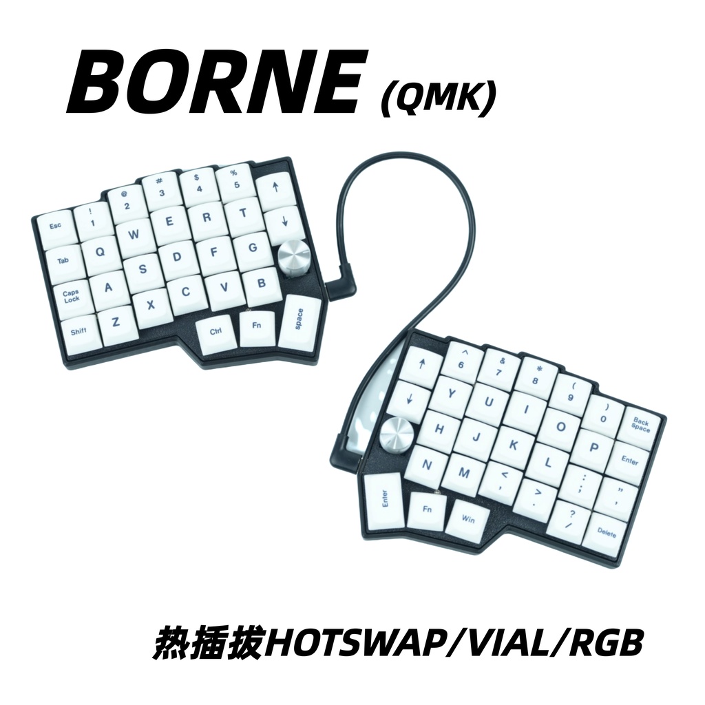 [Influencer Recommendation] BORNE Split Keyboard Two-Handed corne4x6 ...