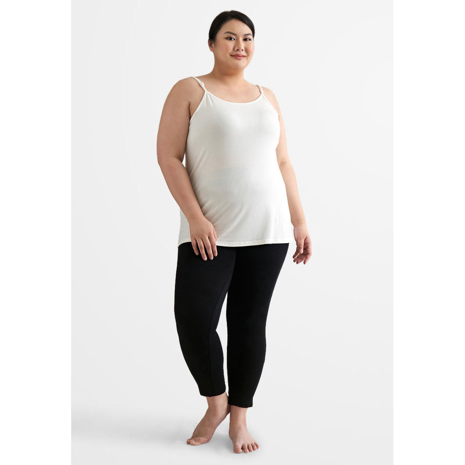 Feena OUTSTANDINGLY SOFT Plus Size Camisole - White | Shopee Malaysia