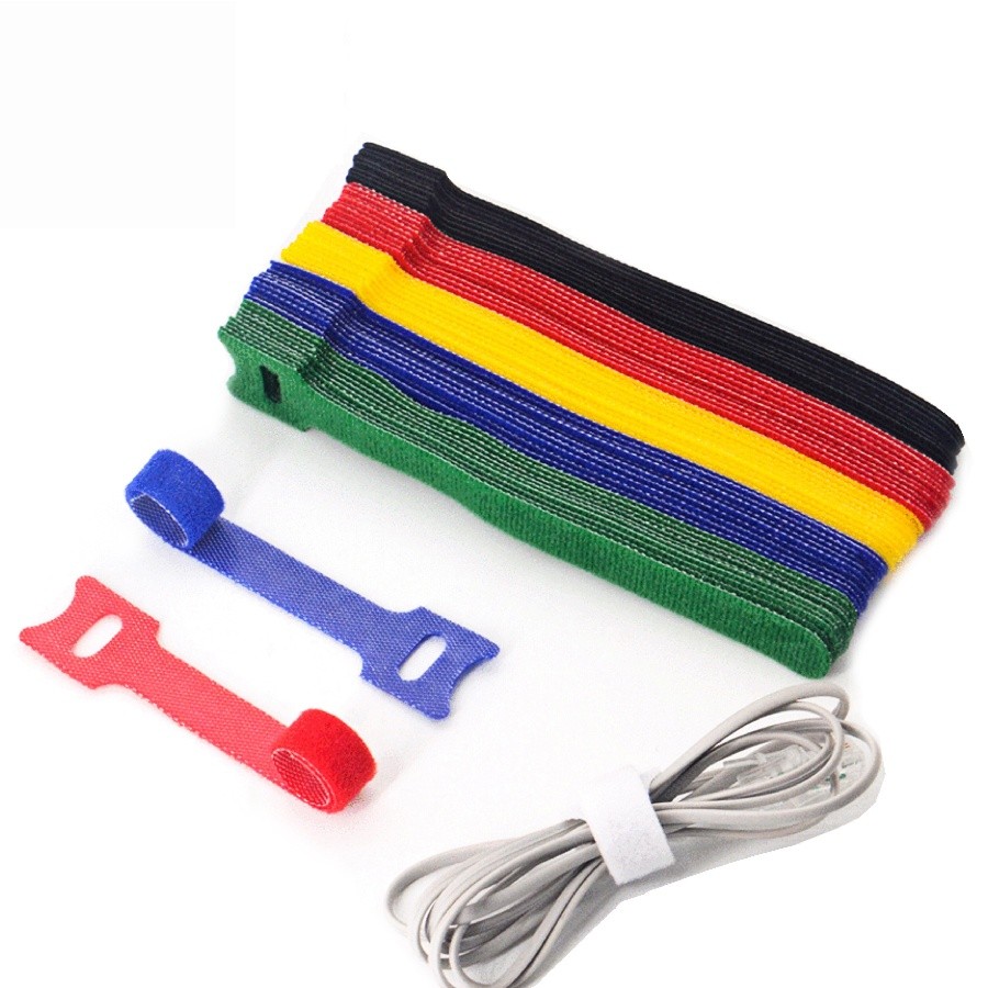 Nylon Fastening Cable Adjustable Cord Ties,Cable Management Straps Hook ...
