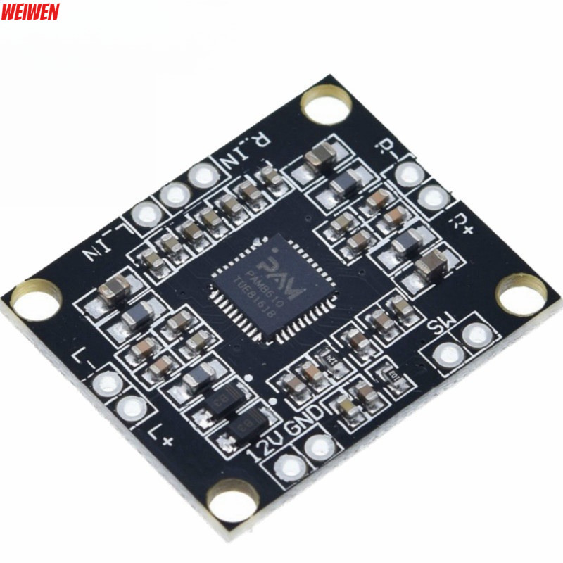 PAM8610 digital power amplifier board 2 x15w dual channel stereo mini ...