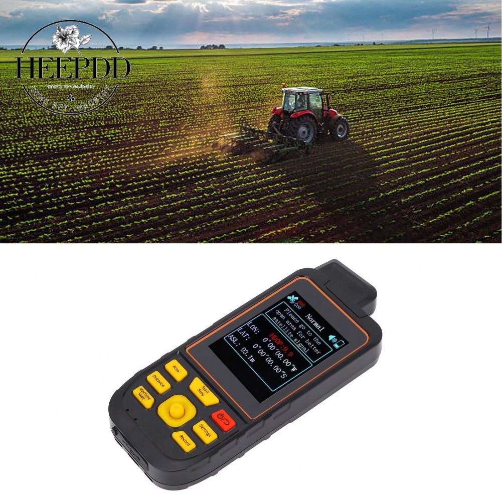 HEEPDD Land Survey Equipment GNSS Receiver Chip Handheld Area Meter ...