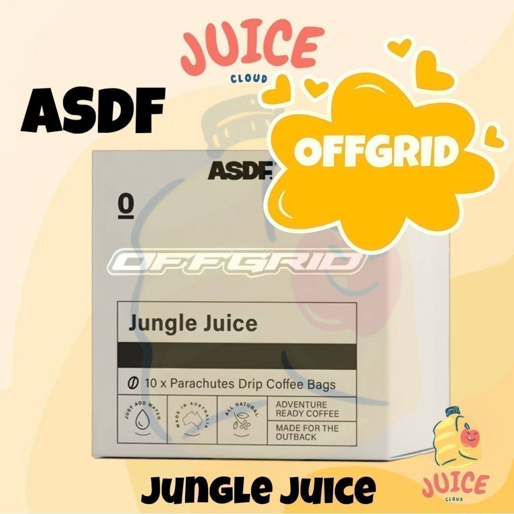 OFFGRID FLV-12K Jungle Juice Parachute Coffee All FLAVOUR Drinks Low ...