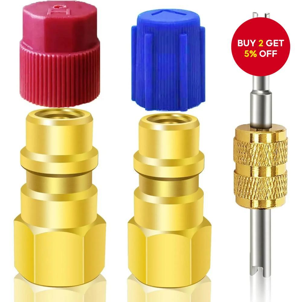 R12 to R134a Conversion Kit, R12 to R134a AC Retrofit Adapter Kit, High ...
