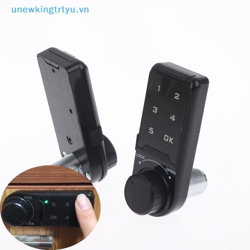Unewtyu 1 Set Touch Keypad Password Key Access Lock Cabinet Coded Lock ...