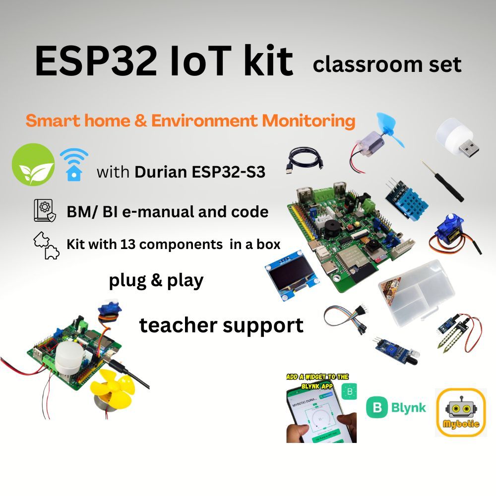 Arduino STEM RBT Project: ESP32 IoT Starter Kit–Simplify Your IoT ...
