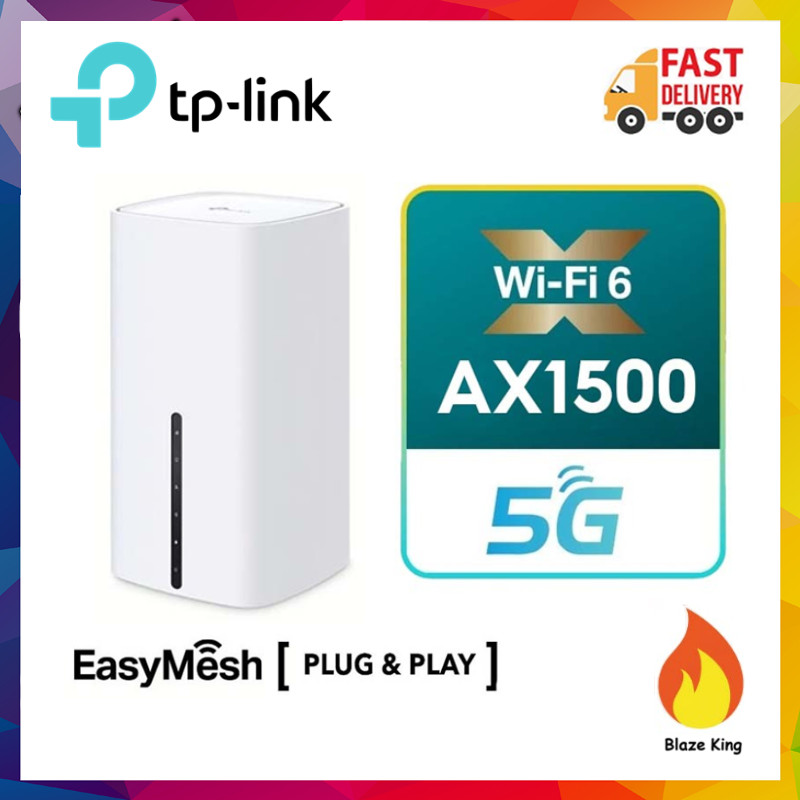 TP-Link Archer NX205 5G/4G Wi-Fi 6 Router – Dual Band AX1500, SIM Plug ...