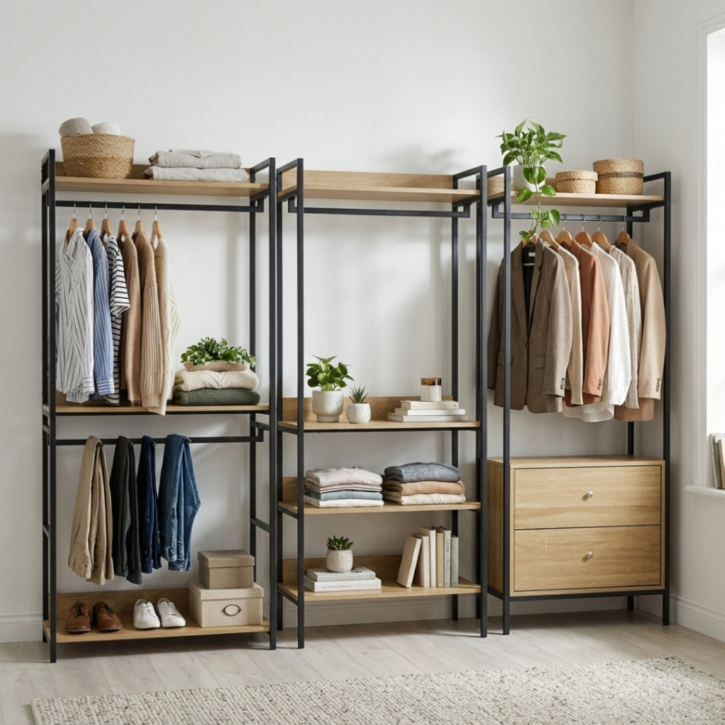Furniture Direct NORMAD PRISM 170cm height Metal Frame industrial style ...