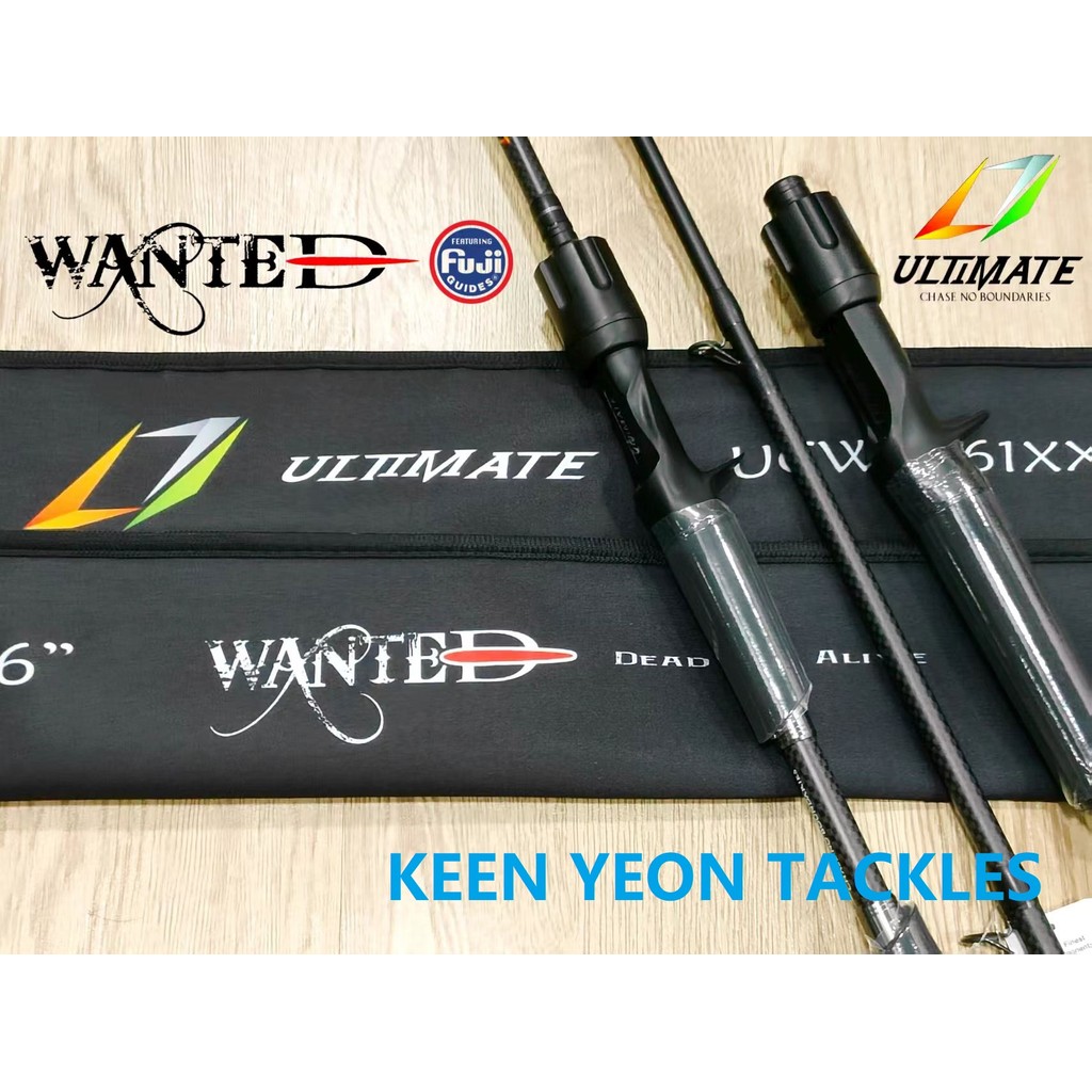 ULTIMATE WANTED FISHING ROD ( BAITCASTING ) | Shopee Malaysia