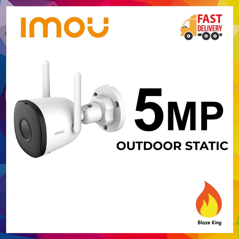 Imou Dahua Bullet 3C 5MP 3K Smart AI Human Detection IP67 Weatherproof ...
