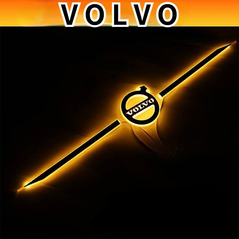 VOLVO Luminous Wordmark, volvo Truck Front Net Decoration LOGO, Truck ...