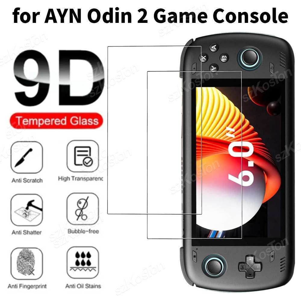 Mr.Shield Schermbeschermer Voor AYN Odin 2 Portal – 3 Stuks 9H Gehard Glas, Krasbestendig, HD Helder, Met Installatiekit 3 miniatura