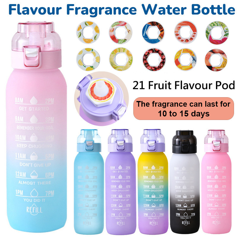 1000ml Flavour Fragrance Water Bottle Air Up Fruit Flavour Bottle ...