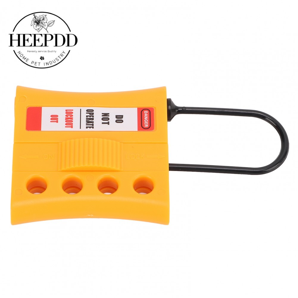 HEEPDD Lockout Lock Tag Out Hasp Kit 4Hole Nylon Insulated Safety For ...