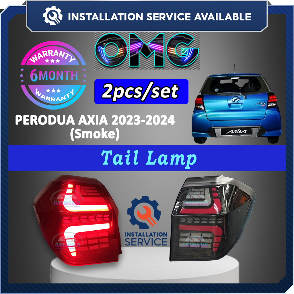 [Installation Provided] PERODUA AXIA LED TAIL LAMP 2023-2024 AXIA TAIL ...