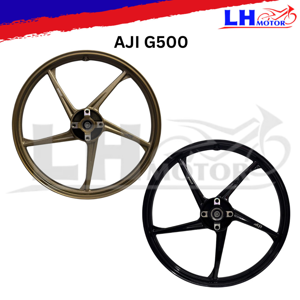 SPORT RIM Z15GT 5 BATANG AJI RACING G500 160/160/17 | Shopee Malaysia