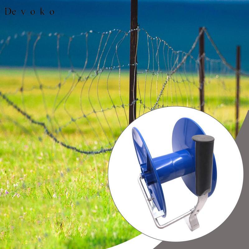 Devoko ABS Plastic Electric Fence Reel Portable Wire Winder Locking ...