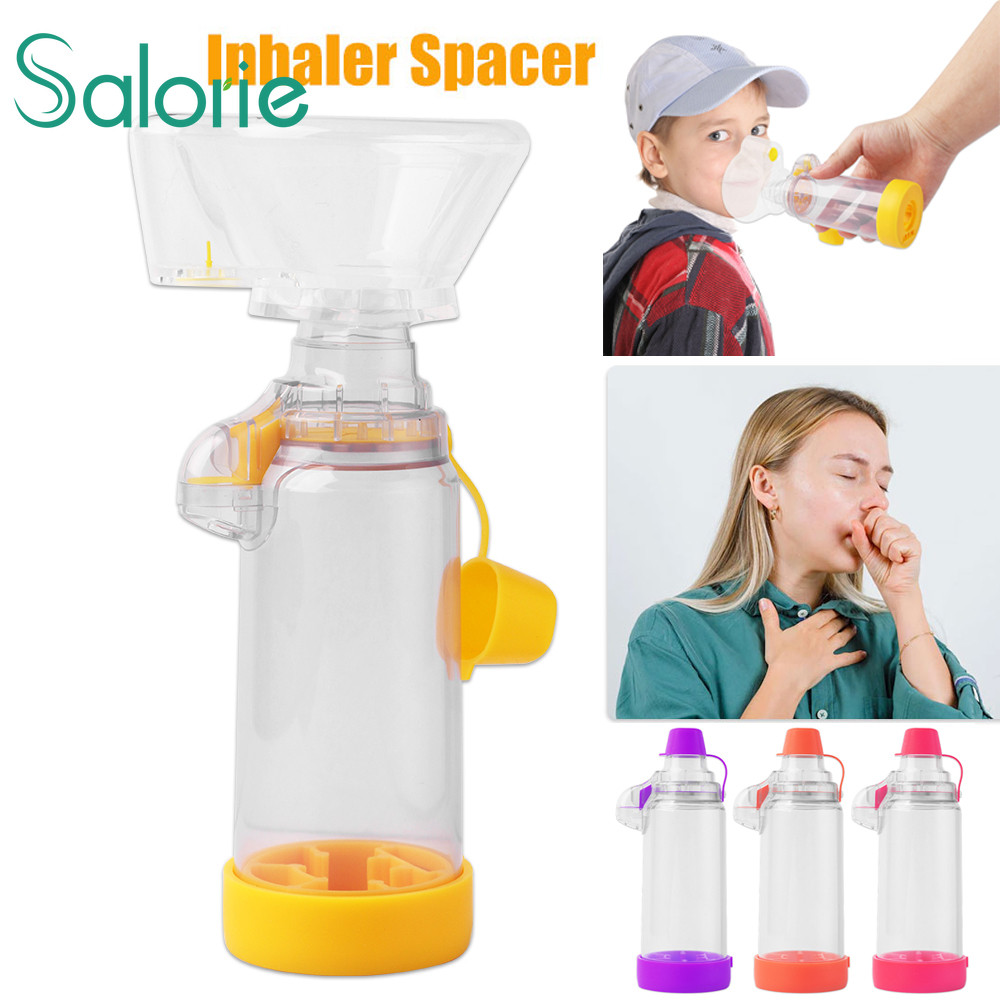 Asthma Spacer Inhaler Spacer Device Silicone Aerosol Cabin For Adult ...