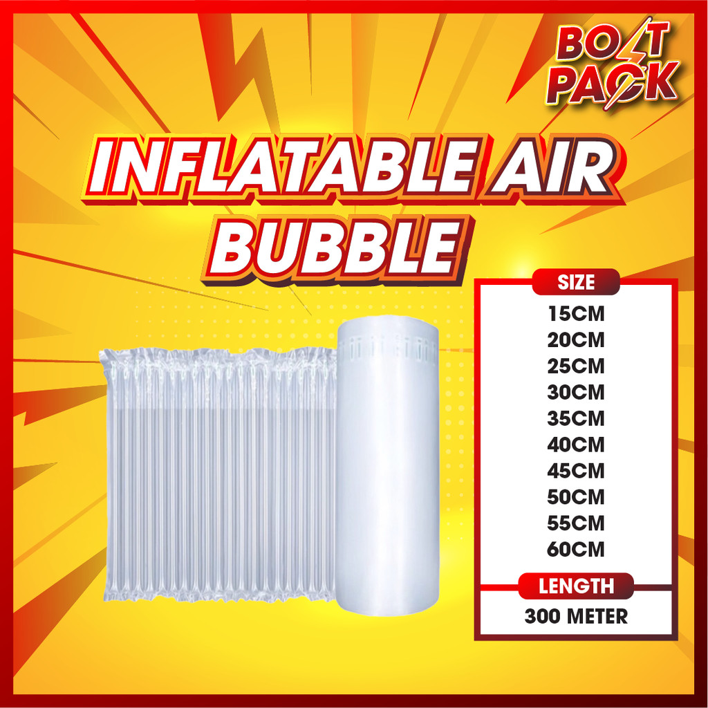 300m All Size Inflatable Bubble Wrap Inflatable Air Packaging Air ...