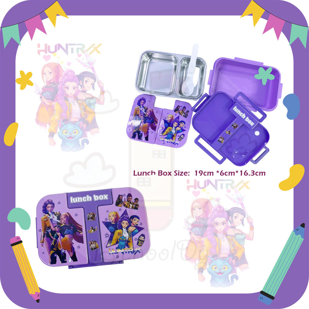 iSchoolDy Kids Animated KPop Huntrix Demon Hunters 304 Stainless Steel ...
