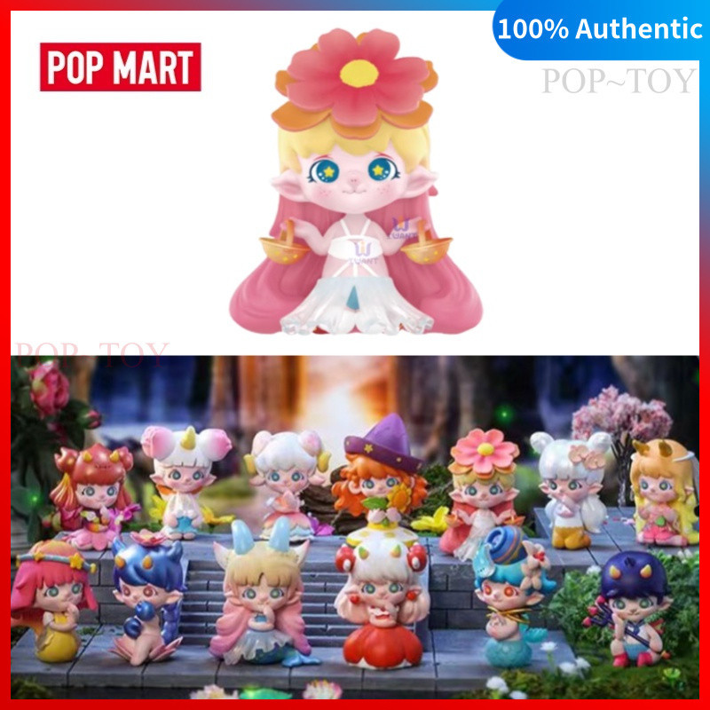 popmart Zoe Flower Whispering Zodiac Series Cute Figure pop mart