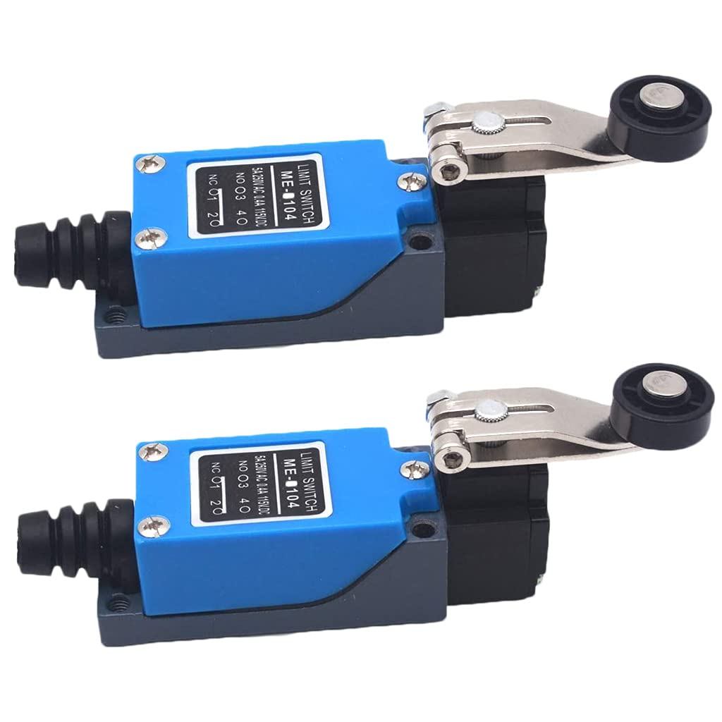 2PCS ME-8104 Momentary Limit Switch Travel Switch,Yusheng Adjustable ...