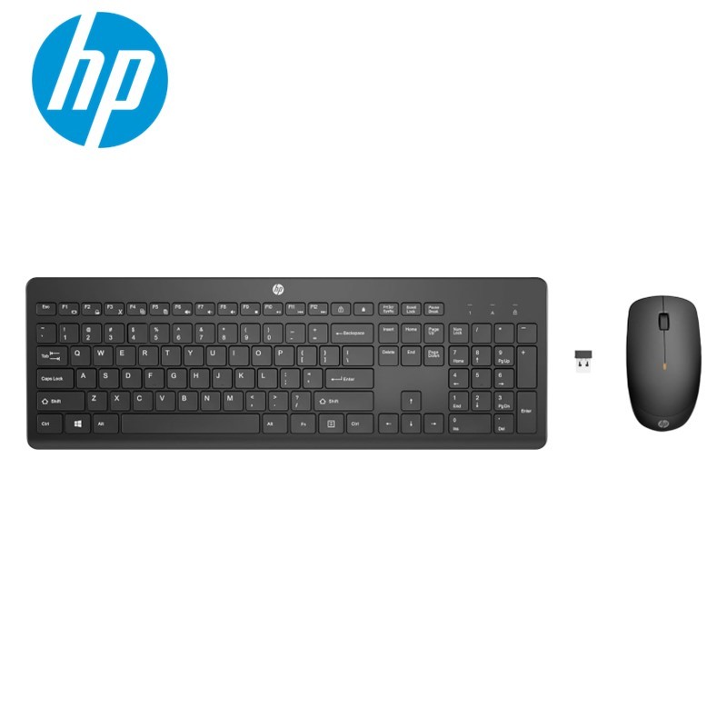 HP Keyboard and Mouse Set 235 Keyboard Mouse Wireless Keyboard and ...