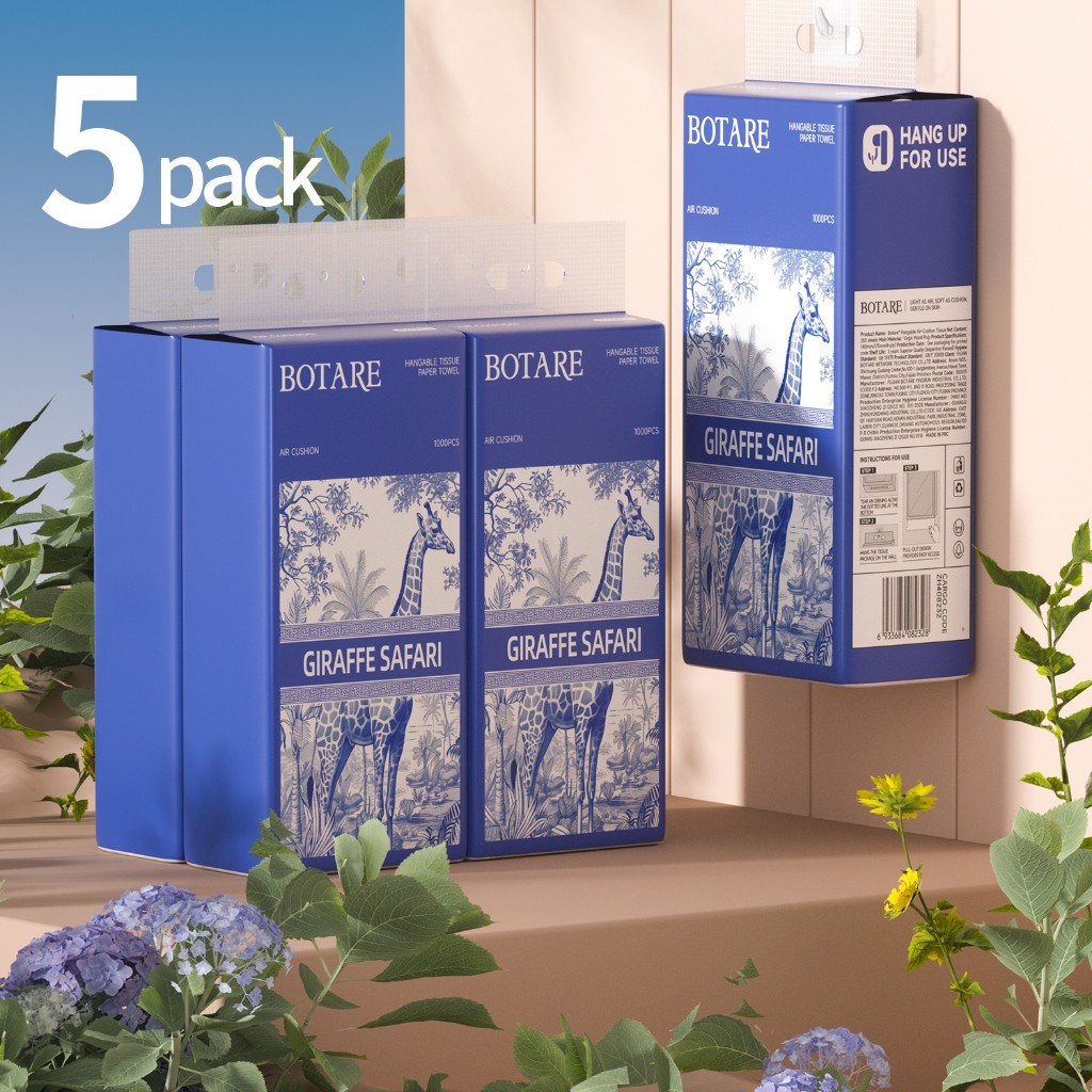 [botare.tissue.my]【5 PCS】Botare Hangable Air-Cushion Tissue Giraffe's ...
