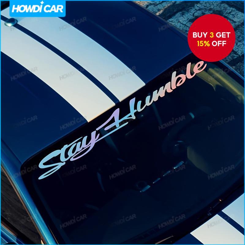 Large Stay Humble Sticker for Car and Truck Windshields Pelekat Stay ...